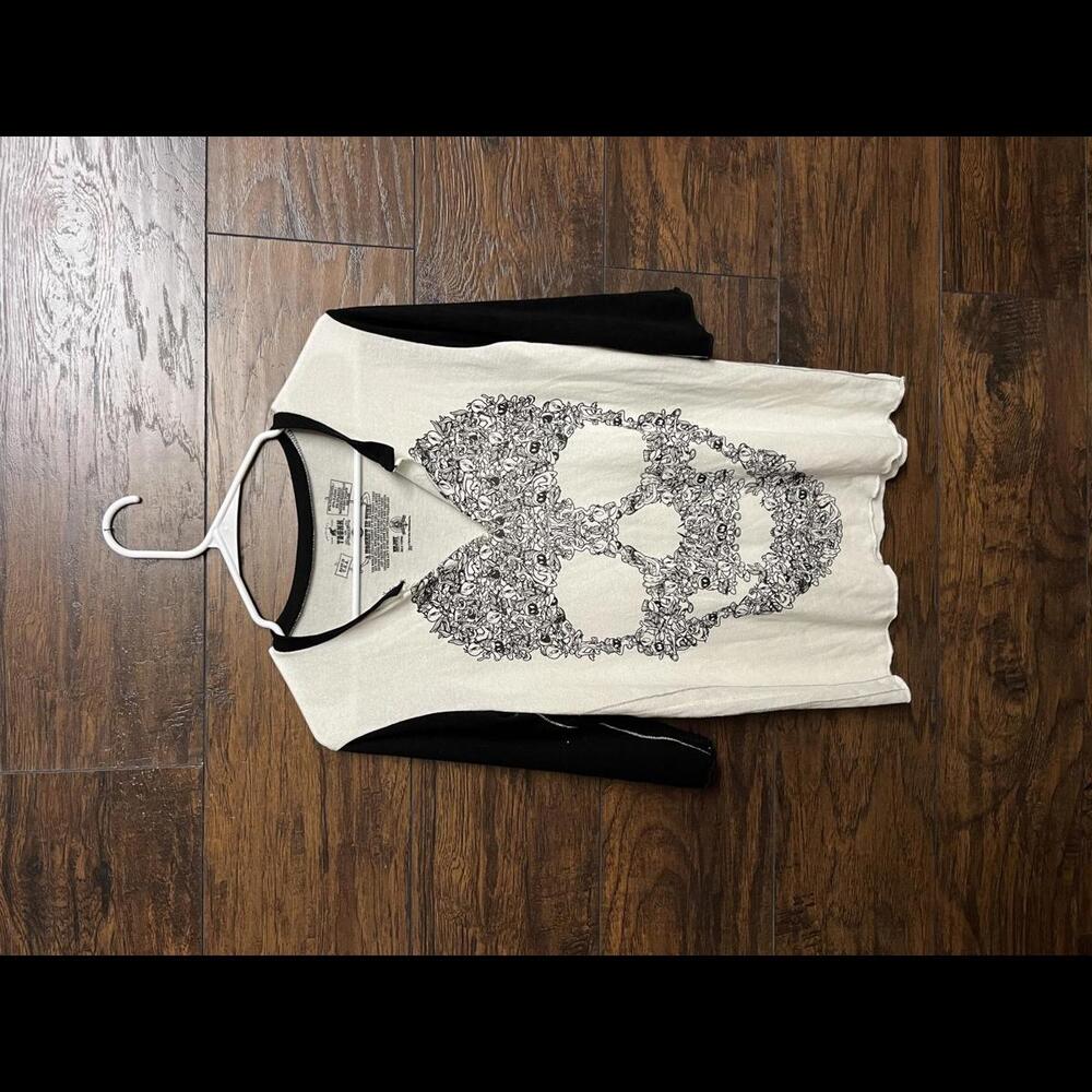Rare Trunk LTD x Looney Tunes Character Skull Womens Shirt
